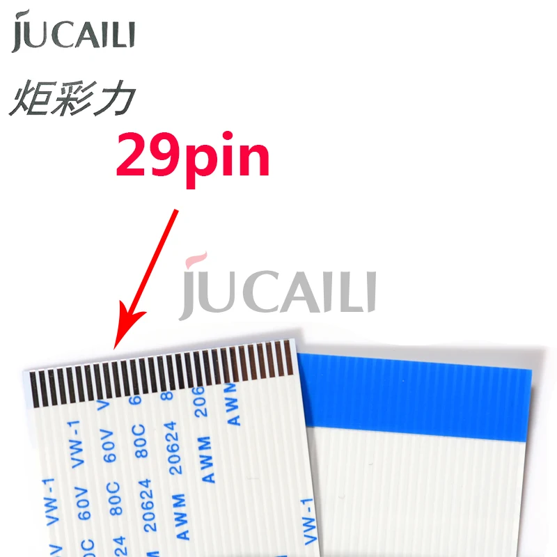 JUCAili 20ks XP600/TX800/L1440 Kábel tlačovej hlavy pre FFC FFC FLES PLEAT DATA pre SkyColor Allwin AIFA Plotter 29p 400 mm