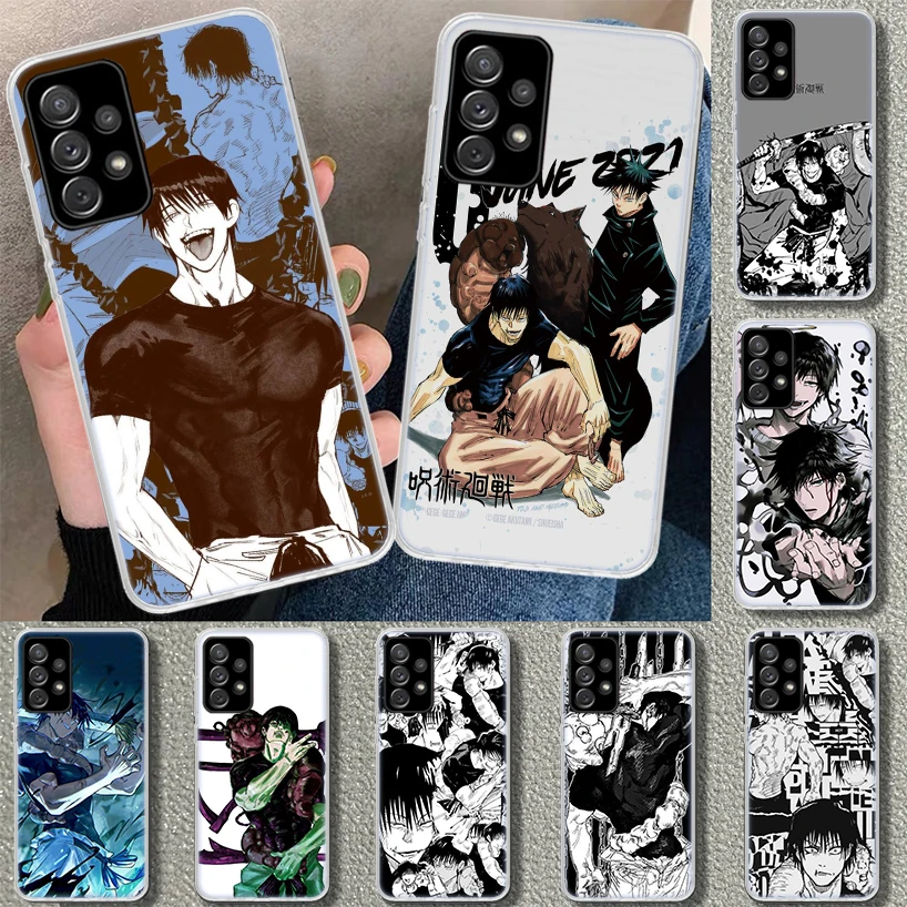 JUJUKAISEN FUSHIGURO TOJI PASE pre Samsung Galaxy A15 A25 A35 A55 A14 A24 A34 A54 A04S A13 A23 A33 A53 A53 A03S A52 A12 A22 A3