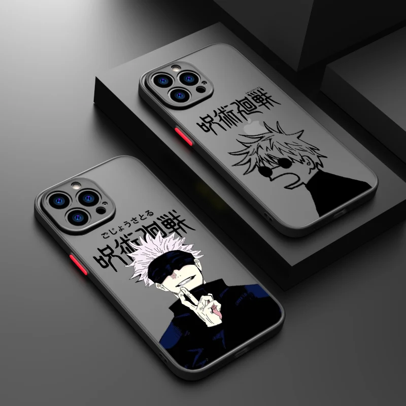 JUJUTSU Kaisen Anime pre Apple iPhone 15 14 13 12 Mini 11 xs xr x 8 7 pro max.