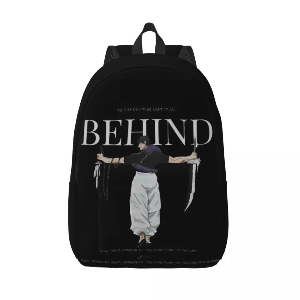 Jujutsu-kaisen fushiguro toji telocvičňa Teenge batoh odolnú strednú školu za anime denným batohom Men pre laptop plátno vrecká na plátno