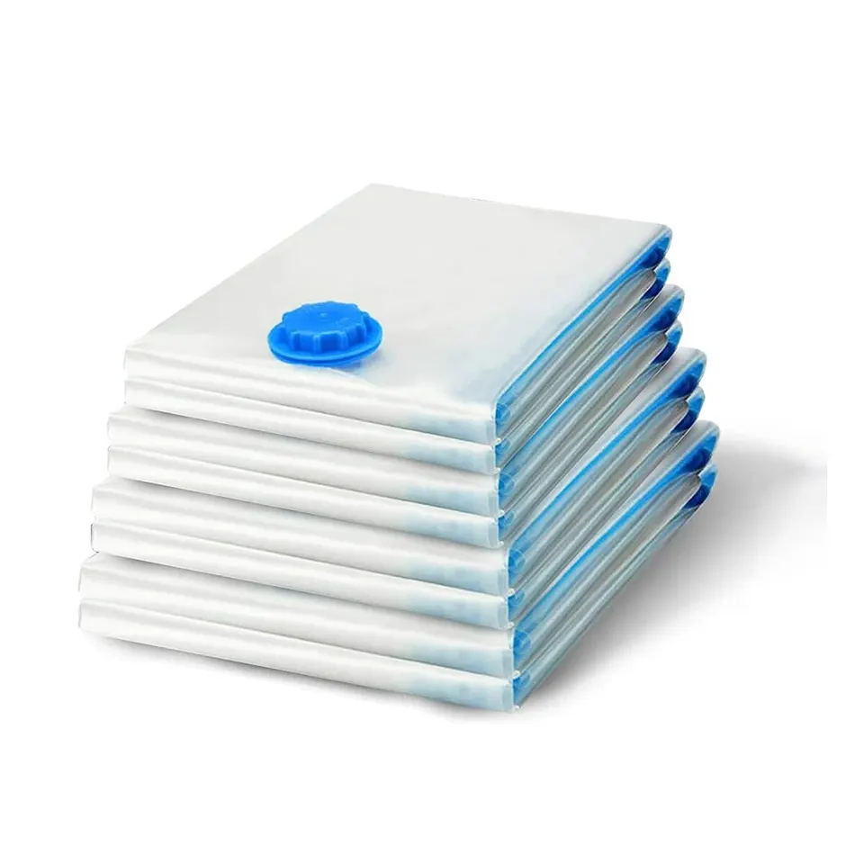 Jumbo vákuové skladovacie vrecká Kompresia priestoru pre pokrývky a prikrývky, odevy tmelu