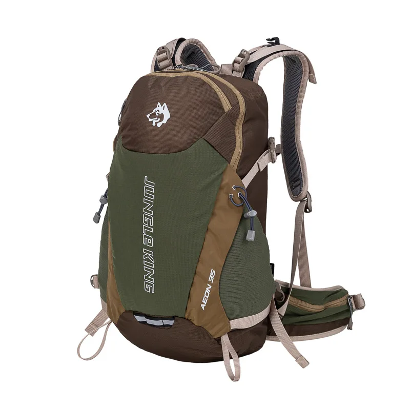 Jungle King Cy2024 Unisex turistický batoh Lightweight Camping Pack Travel horolezectvo Backpacking Trekking Rucks batoh 35L