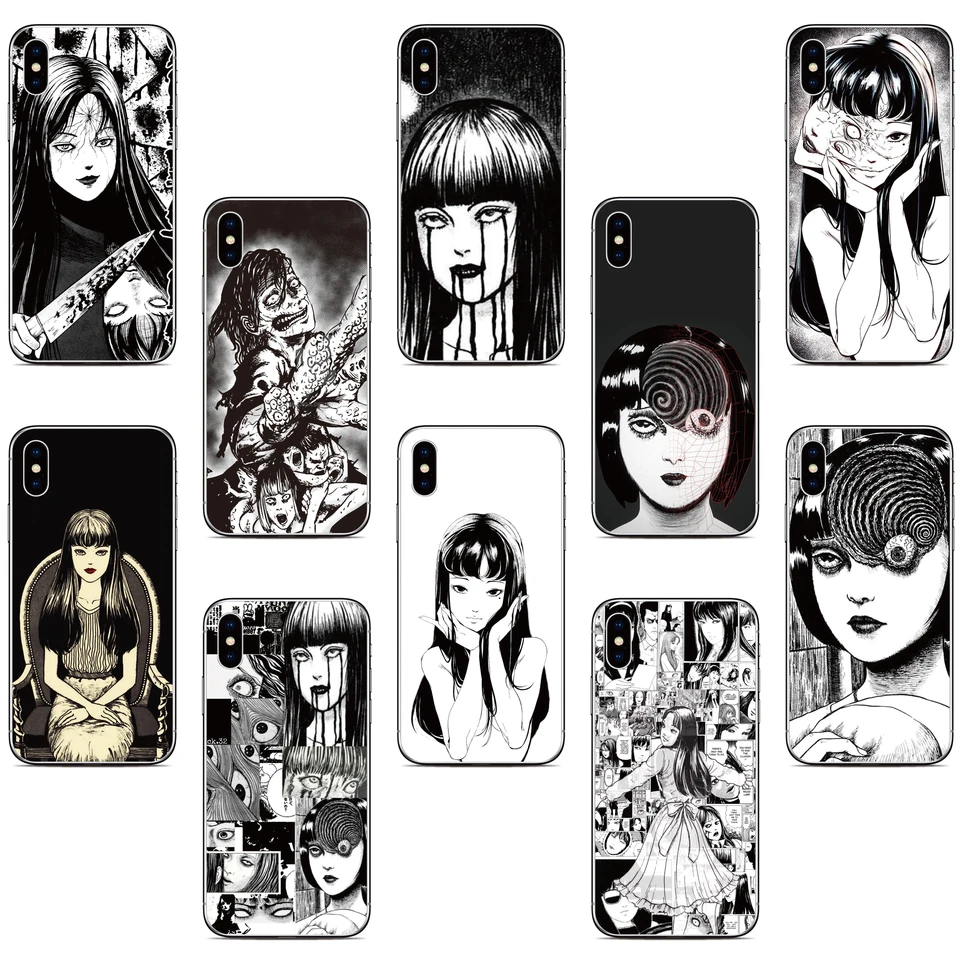 Junji Ito Tomie Cover pre TCL 505 502 501 50 XE 10 20 Pro 30 SE 40 XL LE 4G NXTPAPER 5G K11 403 306 305 405 406 408 408