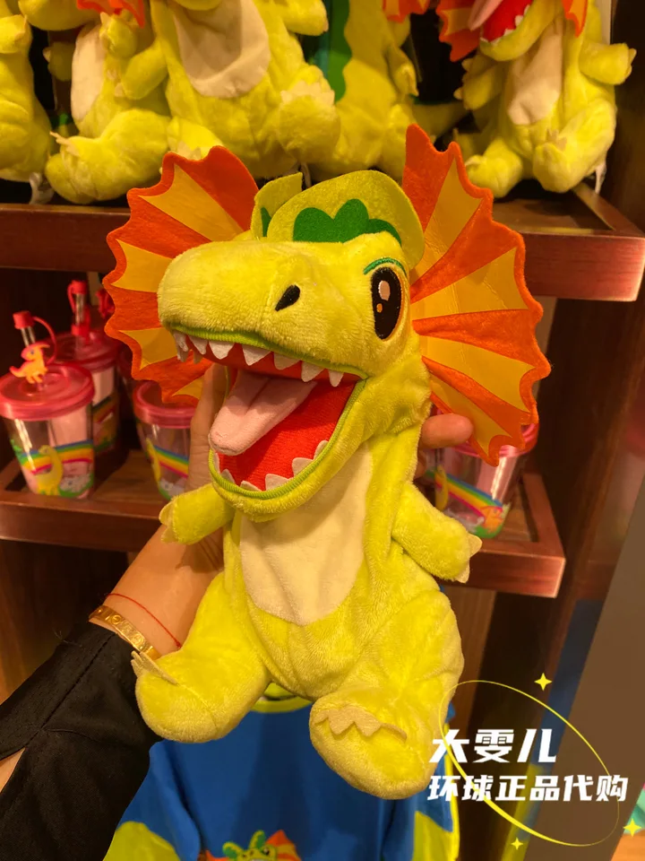 Jurassic World T-Rex ručné buppetové taška na batoh v taške Roztomilé plyšové hračky a dievčatá darček vianočné narodeniny darčeky