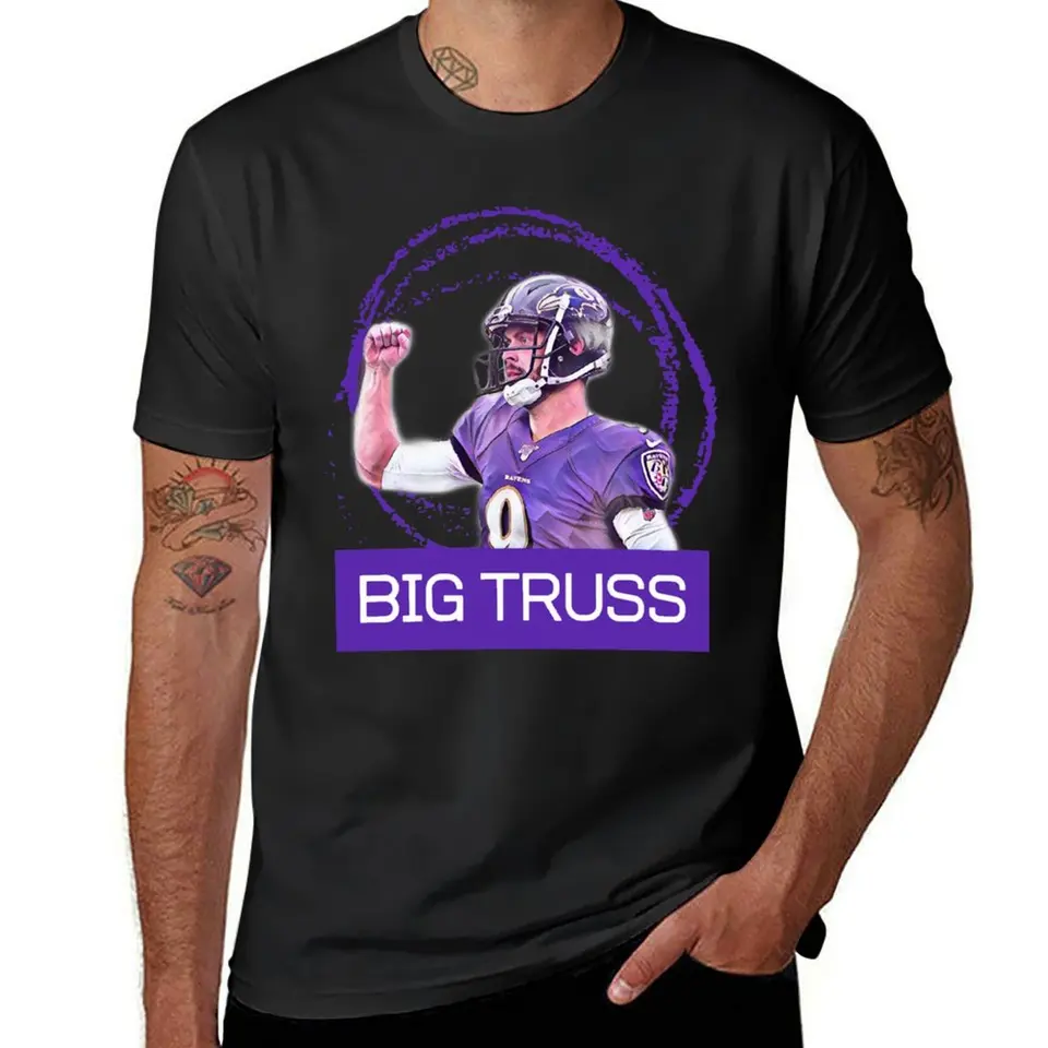 Justin Tucker Tričko hippie oblečenie Tops Pánske biele tričká