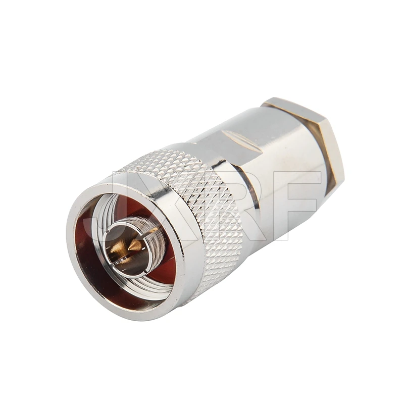 Jx 2pcs n samec zástrčkovej svorky RF koaxiálny konektor n mužská zástrčka rovná svorka pre RG8 RG213 7D-FB LMR400 50-7 koaxiálny kábel
