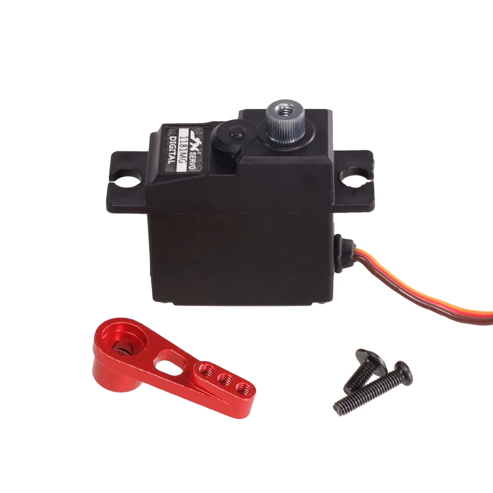 JX Servo PDI-1181MG 18G 3,5 kg Digital Servo Metal Gear pre MN99S MN78 MN82 MN168 WPL RC CAR1/16 B24 C14 C24 Lietadlo vrtuľníka