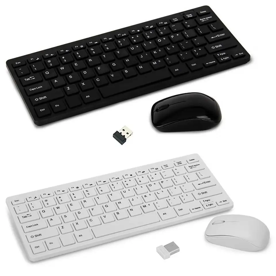 K-03 bezdrôtová klávesnica a myš Set Prenosná zástrčka prehrávanie mechanickej klávesnice Myš myš pre počítač PC PC Klávesová sada myši