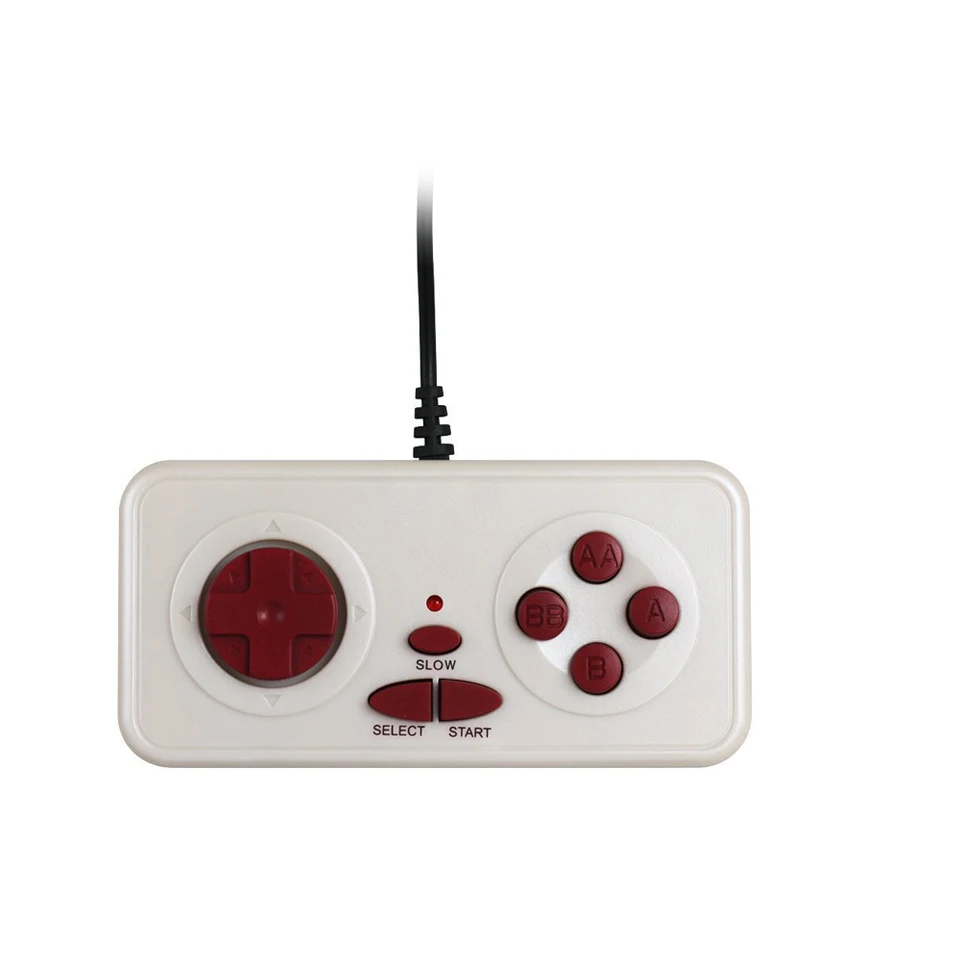 K dispozícii je vysoko kvalitný káblový ovládač hry pre NES pre 8 -bitovú konzolu 9pin JP 7pin v USA, ktorý je k dispozícii