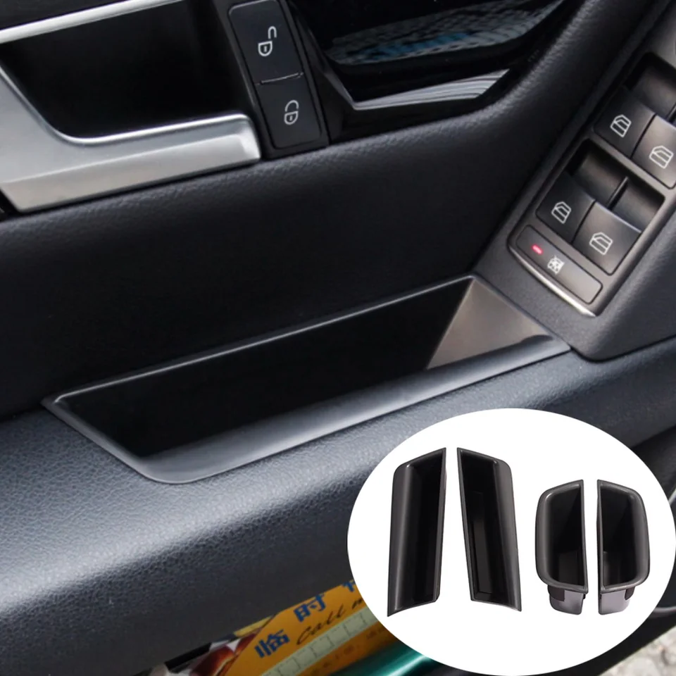 K rukoväte vozidla Storage Box Organizátor Kontajner držiak podnos pre mercedes benz c trieda W204 2008-2014 Automatické príslušenstvo