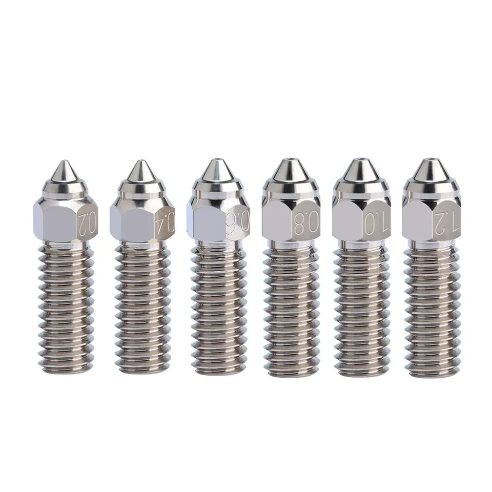 K1 Bimetal Vytvrdený oceľ Pastaný meď vysoko teplotný opotrebenie odolné proti opotrebeniu pre Creality K1/K1 Max 3D Tlačiareň 3D príslušenstvo