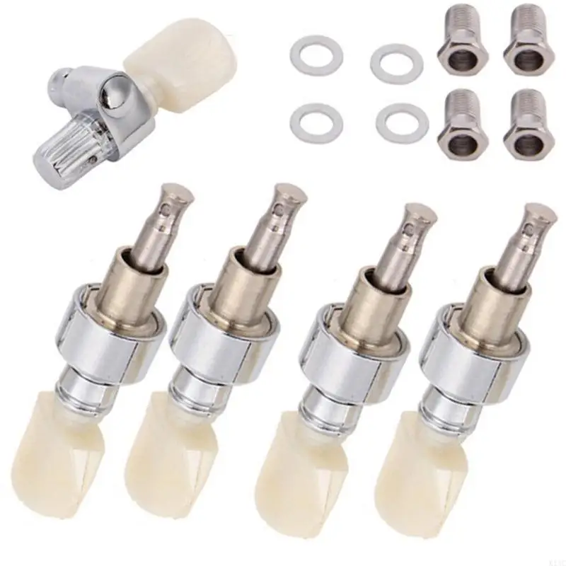 K1Ac 5ks) Guitar String ladenie kolíkov úplne zatvorený tuner hlavy