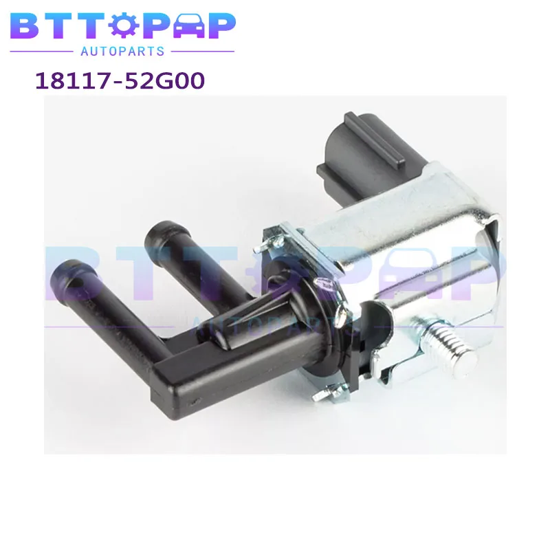 K5T48290 Vákuová parná kanistra preplachová solenoidová ventil pre Suzuki Grand Vitara Jimny Swift Cultus Escudo Carry Truck 18117-52g00