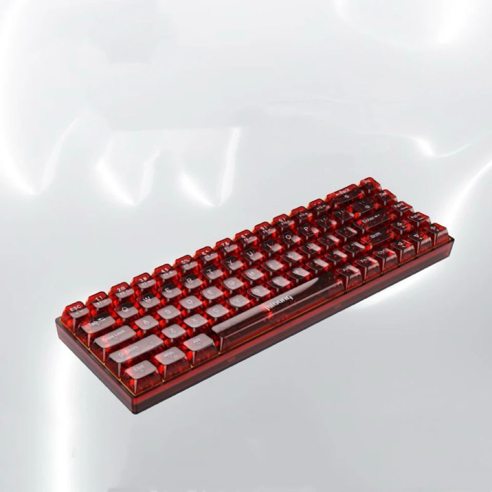 K680 Mechanická klávesnica káblová mechanická klávesnica 68-kláves