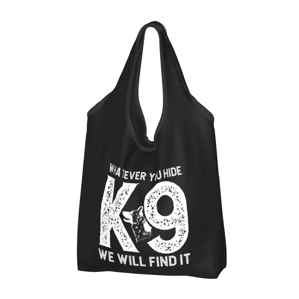 K9 psom manga nákupné tašky na nákupné tašky Custom Shopper Tote Rameno prenosnú kapacitu prenosnú kapacitu