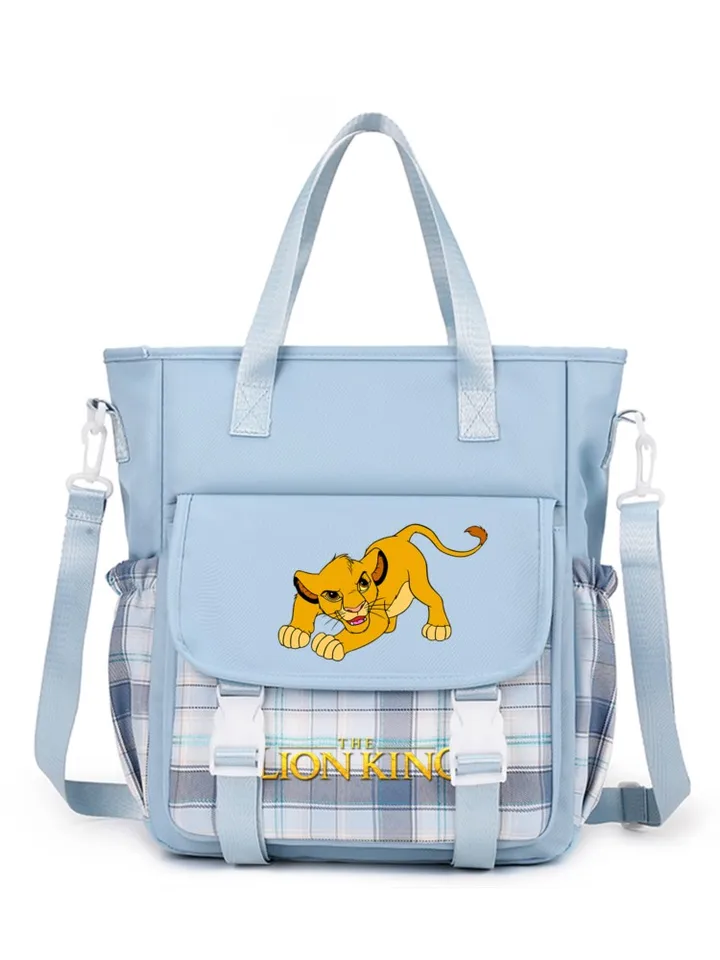 Kabelka Lion King kabelky na rameno taška na tašku na prepravu tašky pre teenager dievča späť do tašky