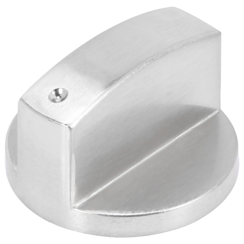 Kachle gombíky pre hrniec, gombík rúry (4ks), 6 mm univerzálny strieborný plynový kanad