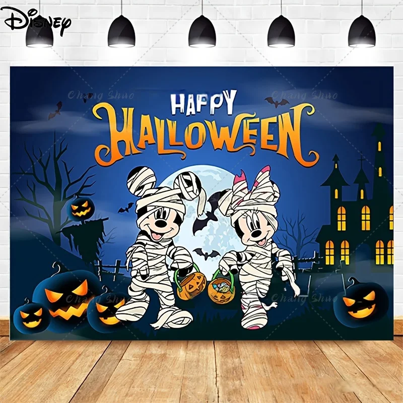 Kady Mickey Mouse pre Halloween Party Banner pre párty dekorácie tekvica Halloween bábätko