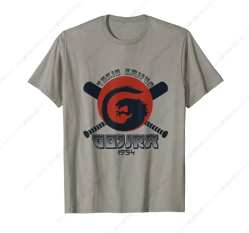 Kaiju jednorožca japonský monštrum Anime Merch Manga Otaku Tričko Muži ženy Vysoko kvalitné nadmerné tričko Streetwear
