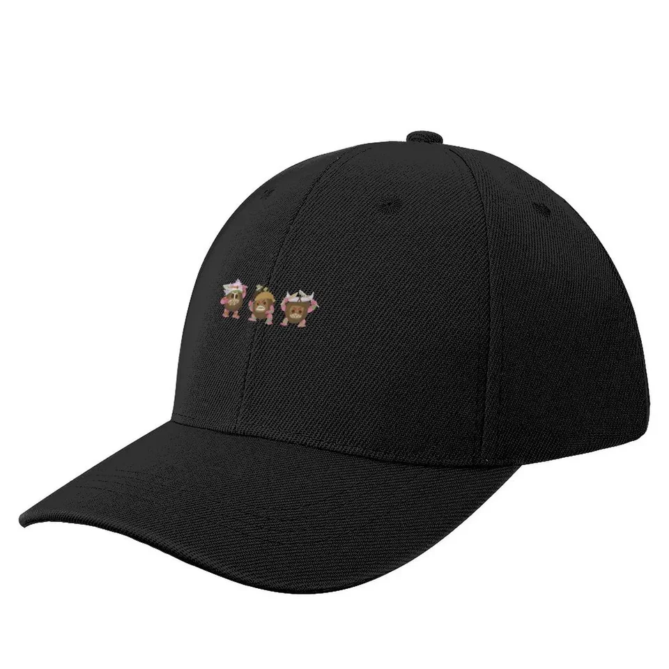 Kakamora Baseball Cap Čierna plážová výlet loptová čiapka Nový klobúk pre ženy pánske