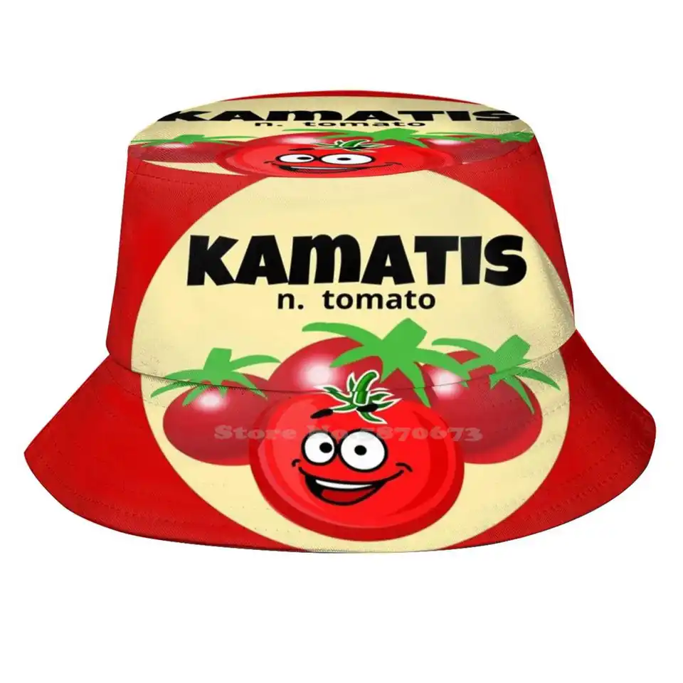 Kamatis-tagalog / filipínsky text Význam paradajok Outdoor Sun Fishing Panama Hats Filipino Saucy Tomato Mama Joke Cute Tagalog Slovo
