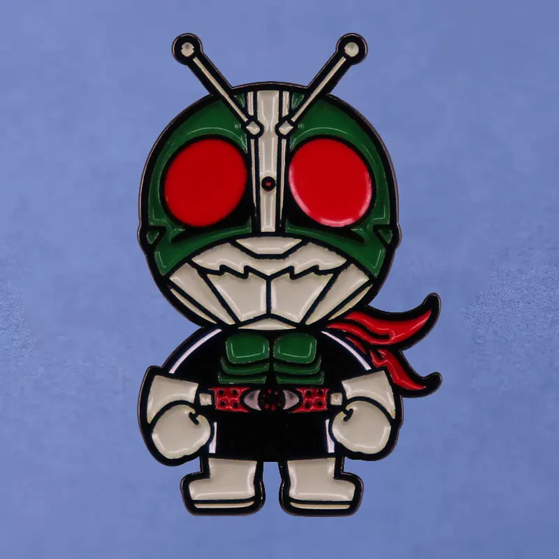 Kamen Rider Anime klopne špendlíky batoh džínsov smalt brošňa pin dám