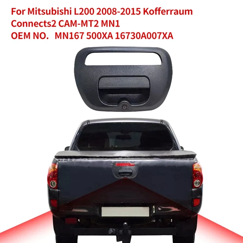 Kamera na zadné zobrazenie automobilu pre Mitsubishi L200 2008-2015 rukoväť Connects2 CAM-MT2 MN167500XA