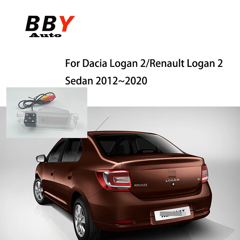 Kamera Zadný pohľad pre Dacia Logan 2 /Renault Logan 2sedan 2012 ~ 2020 Night Vison Car Backup Camera Oversing Zadná kamera