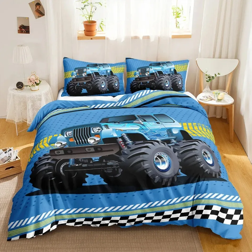 Kamiónový kryt sada modré vybavenie Trucks Cover Cover Plné darčeky Boys Darče