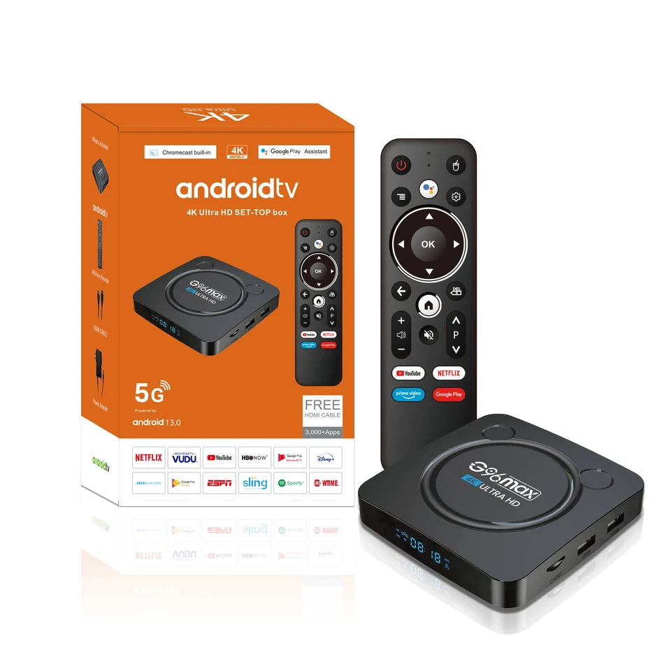 Kanavi Smart TV Box Android 11 Quad Core Cortex A53 Podpora 4K VIDEO 4K HDR10+ DUAL WIFI BT S905W2 2G16G 4G 32G 64G