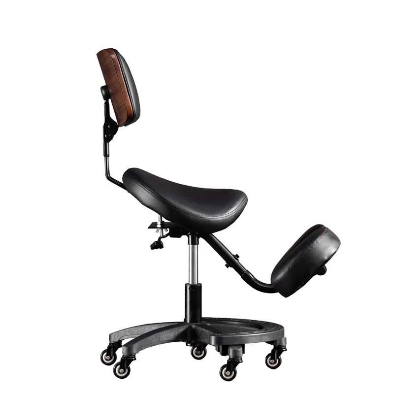 Kancelárska ergonomická stolička Saddle Kleeling stolička s zadnou podporou vysokohorské nastaviteľné klenoty na kleno