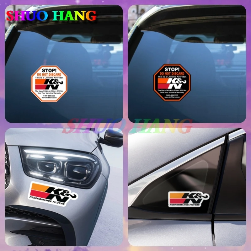 K&N Stop nezbavte výstražného výstražného filtra ATV VTT Kit Vinyl Dirt Bike MX Motokros BMX ATV Snowmobile CARER