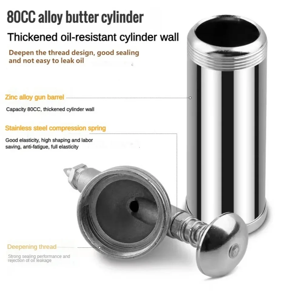 Kapacita 80 ccm 1 000 psi Výstupný tlakový Oiler Mini bicykle mastnote