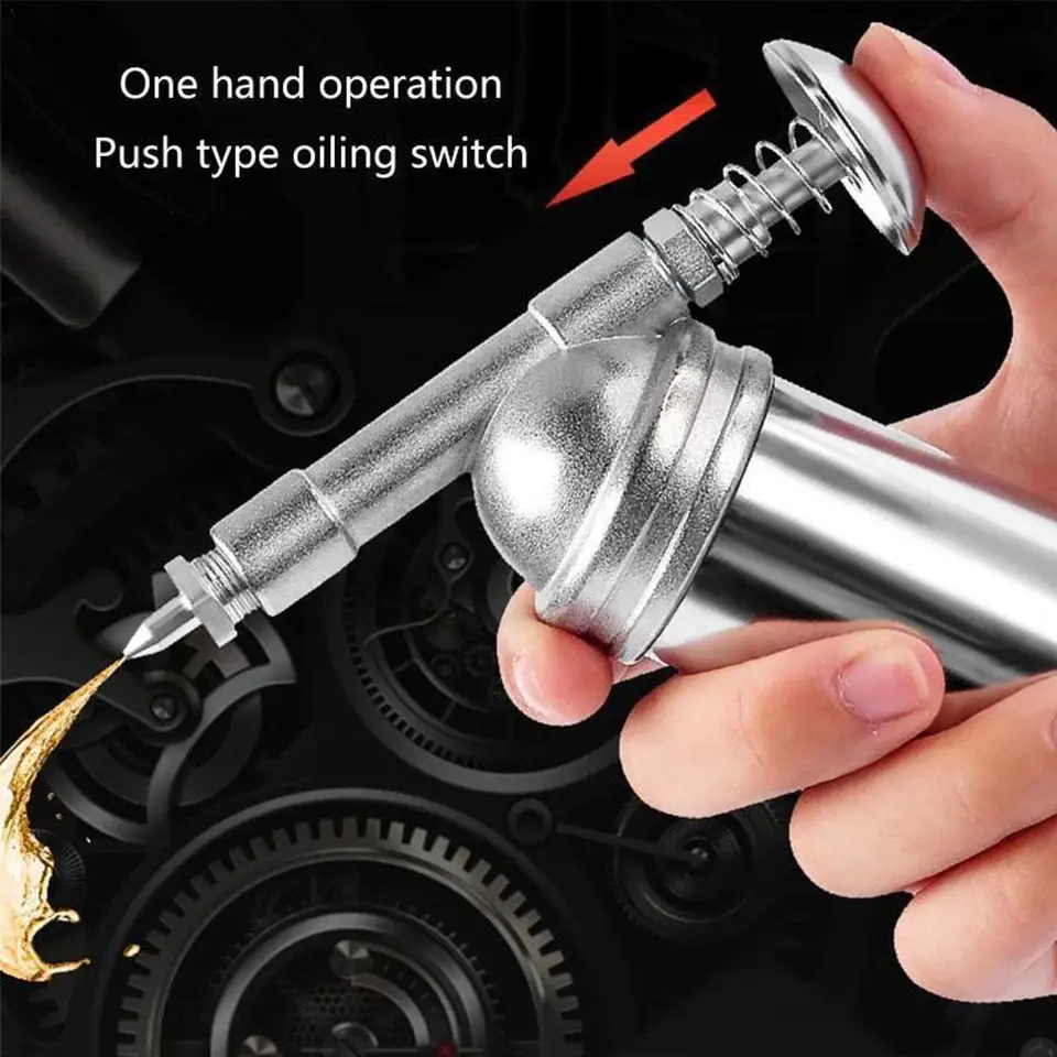 Kapacita 80 ccm 1 000 psi Výstupný tlakový Oiler Mini bicykle mastnote