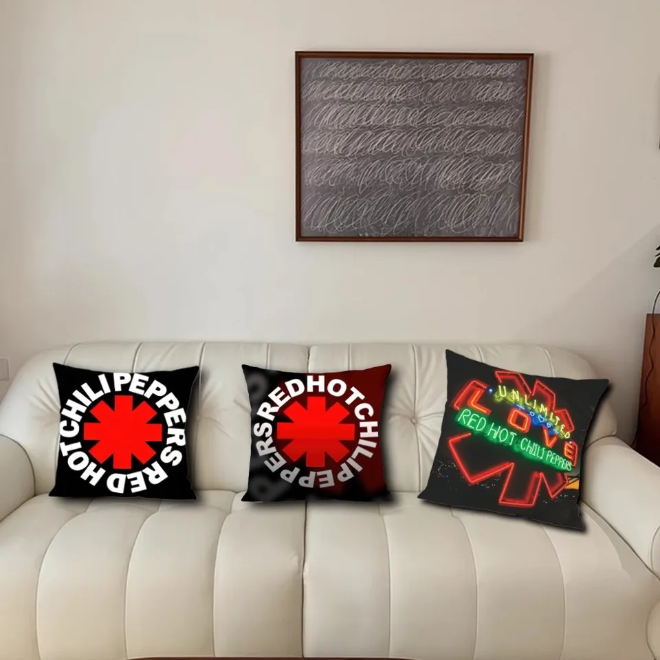 Kapela r-červená H-hot c-chili p-peppers vankúš vankúš obývacia izba prízvuk gauč zadná podpora štvorcový salónik RESTUL NAP Companion