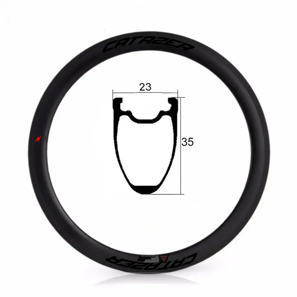 Kapitola 24er uhlíkový bmx ráfiky 520 mm 35 mm x 23 mm bicykel bezdušový okraj Clincher Clincher Bicle Wheels RIM