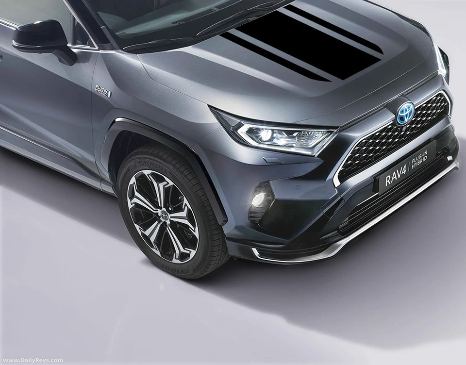 Kapucňa kapota vinylové filmové prúžky nálepky nálepky na dekoráciu pre Toyota Rav4 SUV SUV STYLING Príslušenstvo