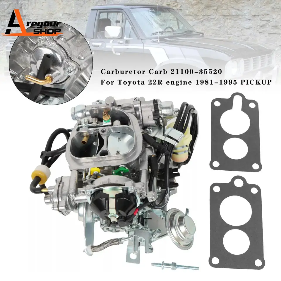 Karburátor Carb 21100-35520 pre Toyota 22R motor 1981-1995 Pickup