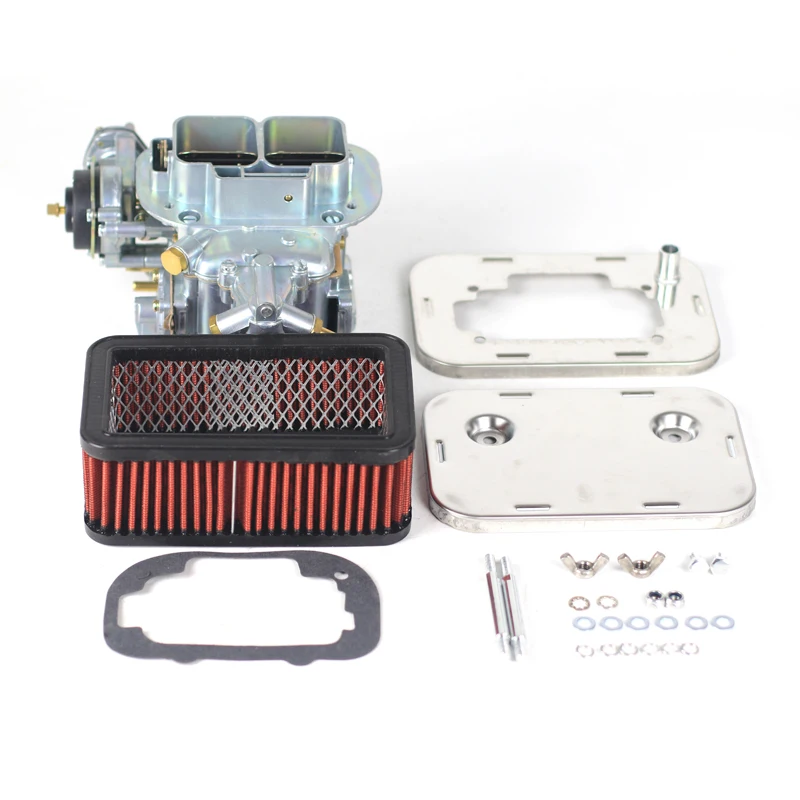 karburátor Fajs pre Weber Empi Sole 32/36 DGEV DEGS CARBURETOR CARB 2 Barrel + Air Filter pre Fiat Renault Ford GM Carby