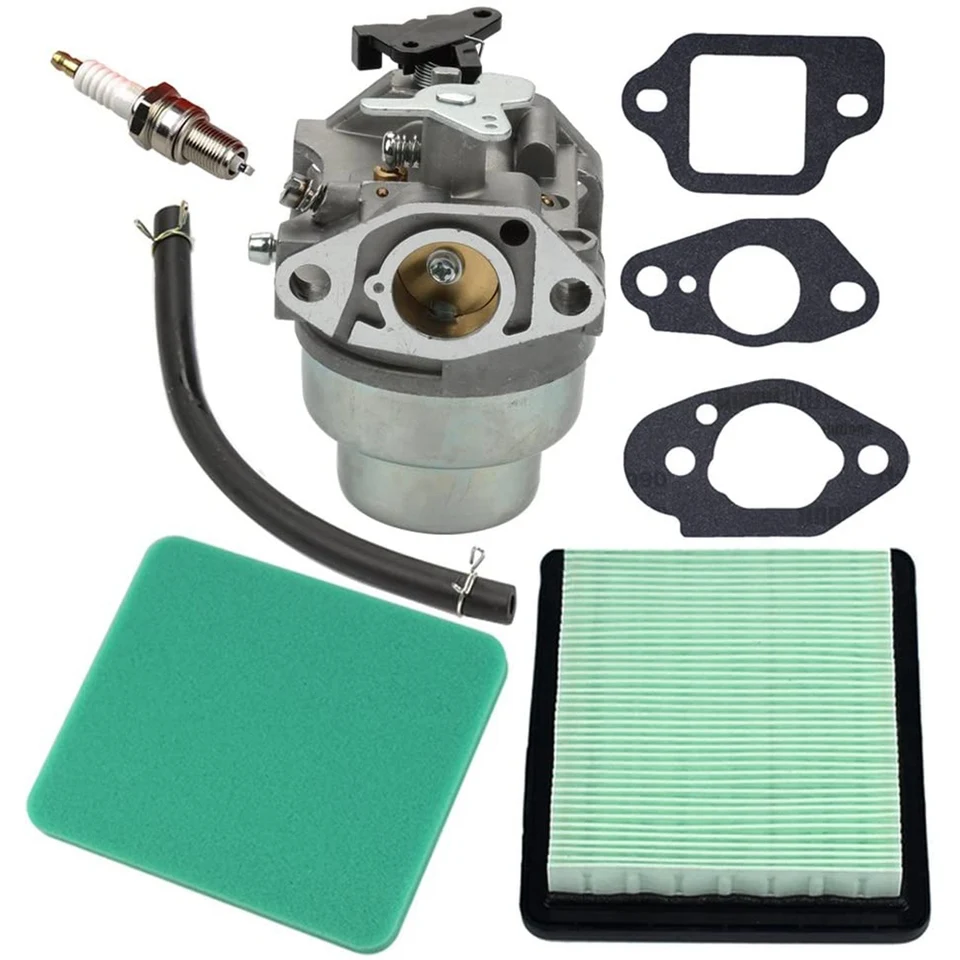 Karburátor + tesnenie + vzduchový filtračný zástrčka pre Honda GCV160 MOTOR HRB216 HRR216 HRS216 HRT216 HRZ216 LAWN kosačka