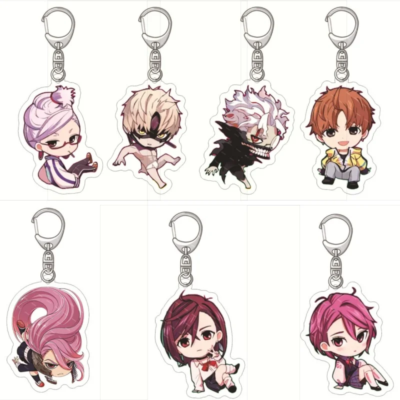 Karikatúra anime dan da dan Keychain ken ken takakura hviezda kawaii Petdant akrylová šperky taška prívesok dekorácie dary fanúšikov