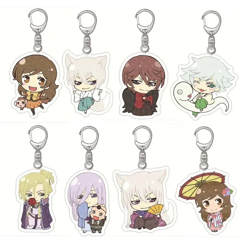 Karikatúra anime Kamisama Love Keychain akrylová postava Klávesový prívesok prívesok Cosplay šperky darček 2024