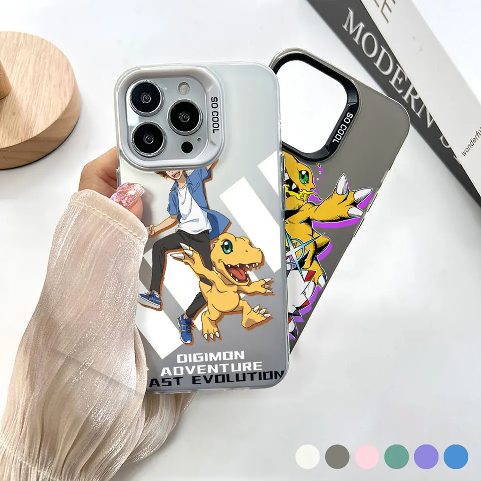 Karikatúra Digital Monster Digimon Puzdro pre Samsung Galaxy J7 J5 Prime F42 F41 F23 F22 F13 F04 F02S S20 Fe Plus plus ultra 5G
