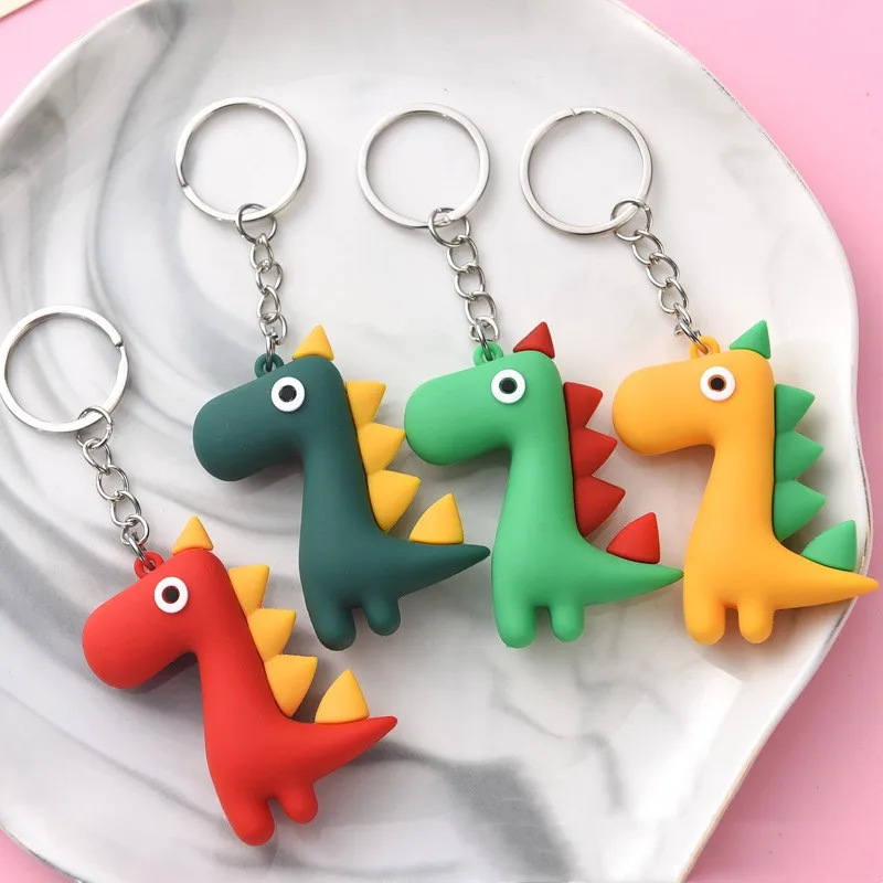 Karikatúra Dinosaur Key Ring Pánske a dámske autá Key prívesok