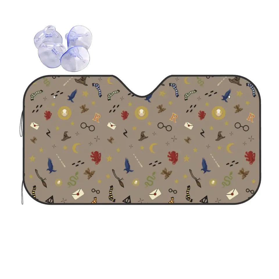 Karikatúra Harries Movie P-Potters Magic World Universal čelné sklo Sunshade 70x130 cm