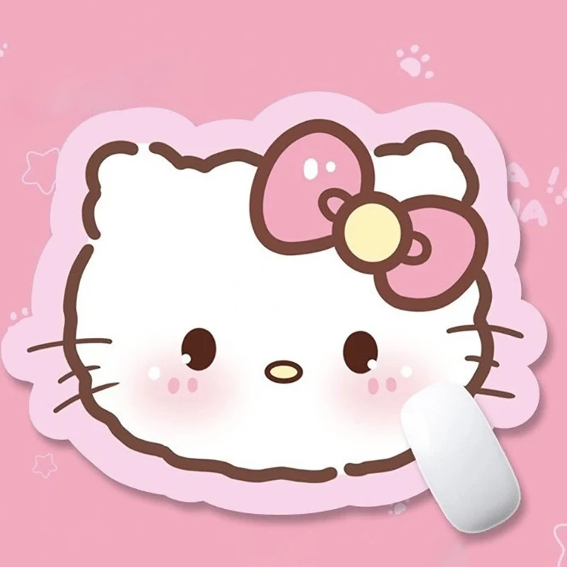 Karikatúra Hello Kitty MousePad Crayon Shin-Chan Anti-Strip Mouse Mat počítač PC Gamer Desk Mat Rat
