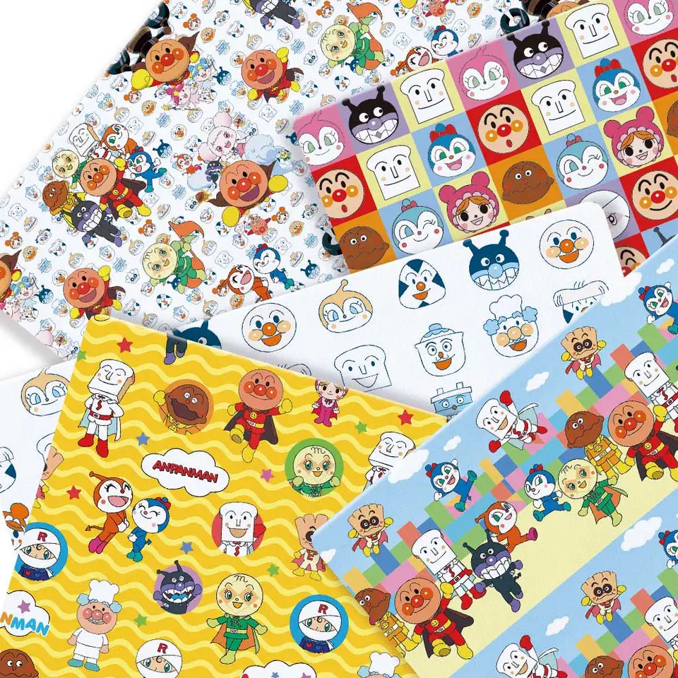 Karikatúra horúca diy ručne vyrábaná šijacia patchworka prešívané detské šaty Domáca plech 140 cm tlačená textília