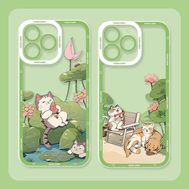 Karikatúra Krásna mačka puzdro pre Samsung Galaxy M53 M33 M52 M42 M22 5G M32 M13 4G M62 M51 M31S M22 M21 M12 M11 M02S M01 Číry kryt