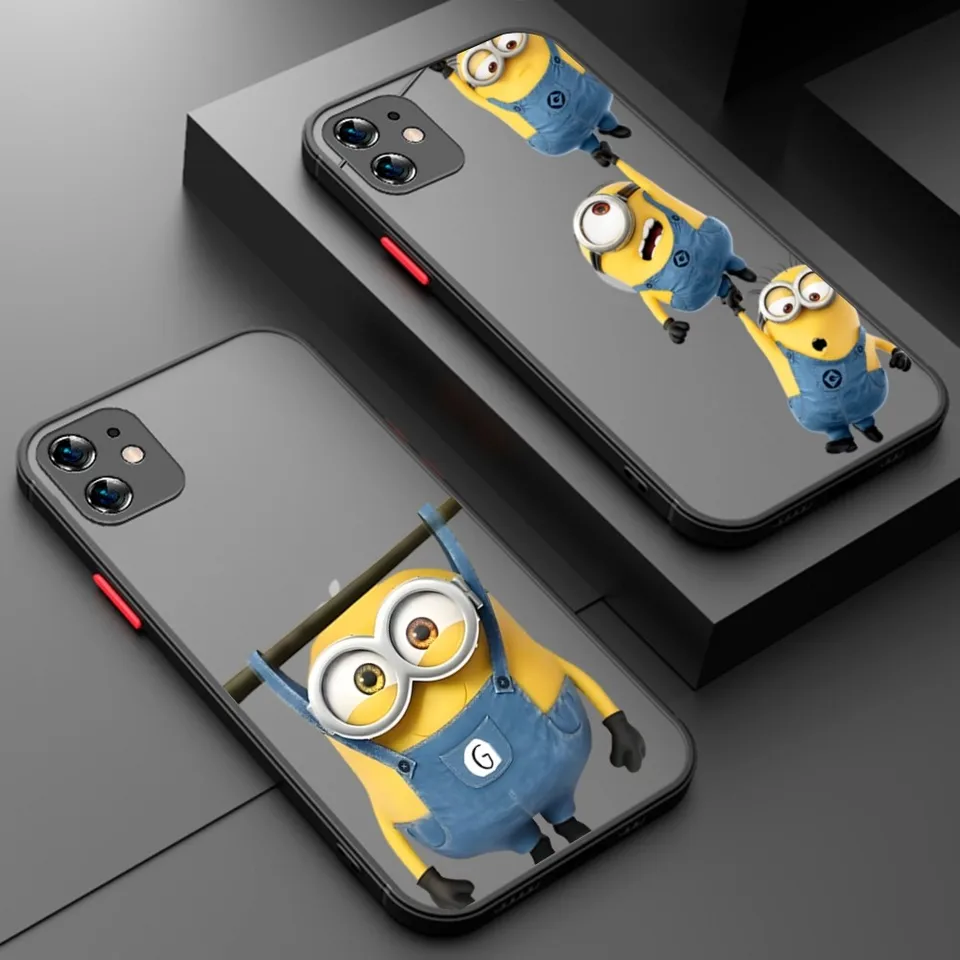 Karikatúra Krásna puzdro na telefón M-Mínions pre Xiaomi Redmi Note 12S 11S 10S 9S 10 Pro 11 Pro 9 12 13 Pro 5g 11 Matte Cover