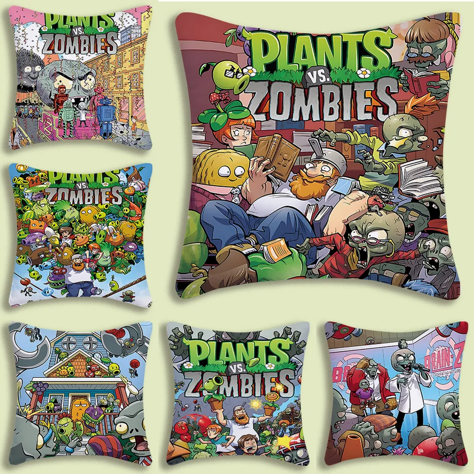 Karikatúra P-rastlín-vs-zombie Karikatúra pokrýva karikatúru pohovky dekoratívne dom